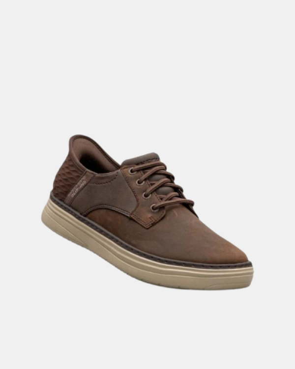 Ténis Baixos Homem SKECHERS Castanhos 205279 SLIP INS HYLAND