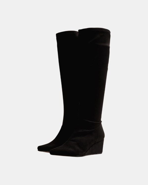 Botas Altas Mulher MUSTANG Pretas 55256