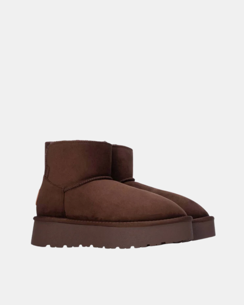 Botas De pelo Australianas Mujer XTI Marrón 142197