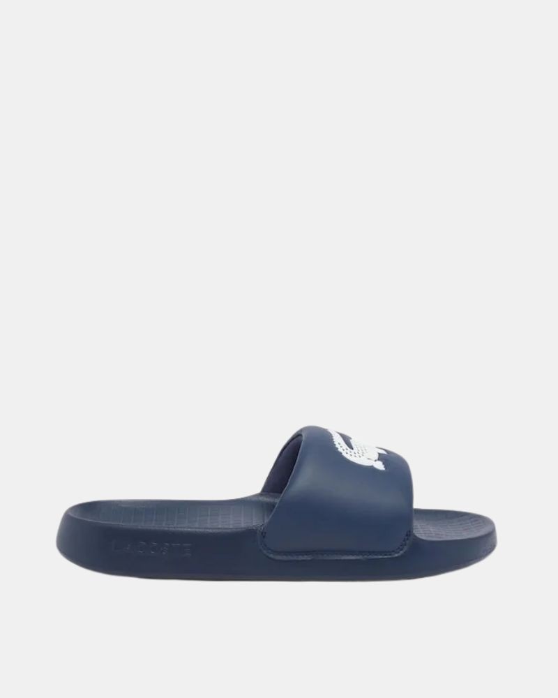Sandalias Chancletas Hombre LACOSTE Azul 49CMA0021 SERVE SLIDE