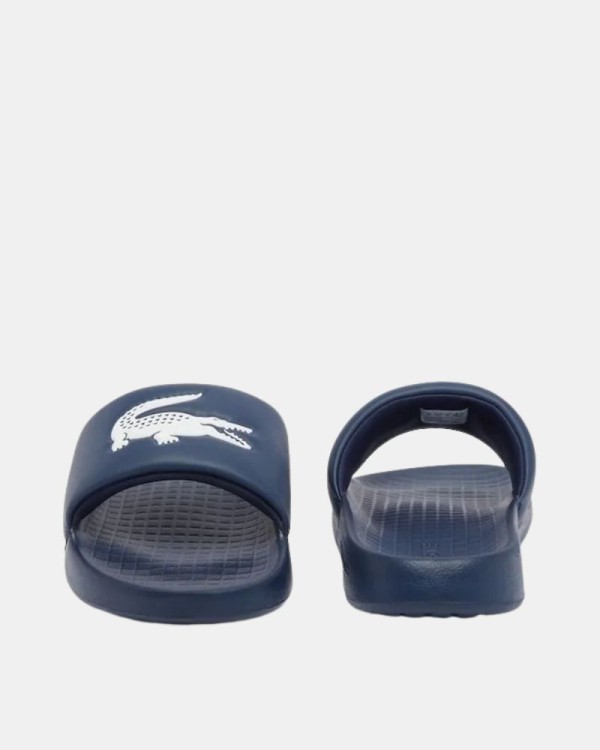 Sandalias Chancletas Hombre LACOSTE Azul 49CMA0021 SERVE SLIDE