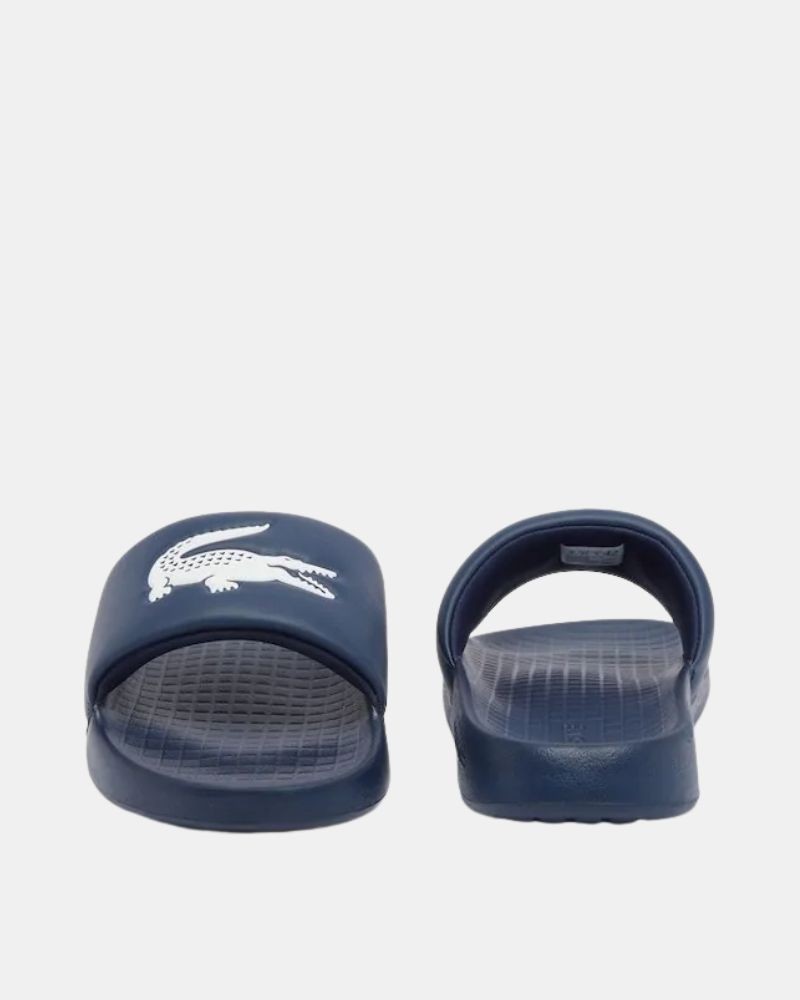 Sandalias Chancletas Hombre LACOSTE Azul 49CMA0021 SERVE SLIDE