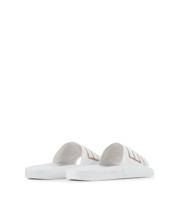 Sandálias Abertas Chinelos Mulher EA7 Branco XCP001 XCC22