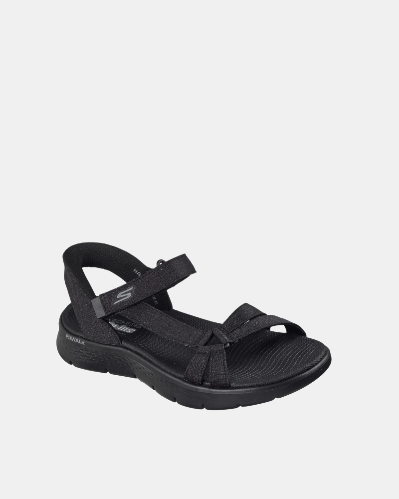 Sandálias abertas para mulher SKECHERS Preto 141481 SLIP-INS GO WALK FLEX ILLUMINATE