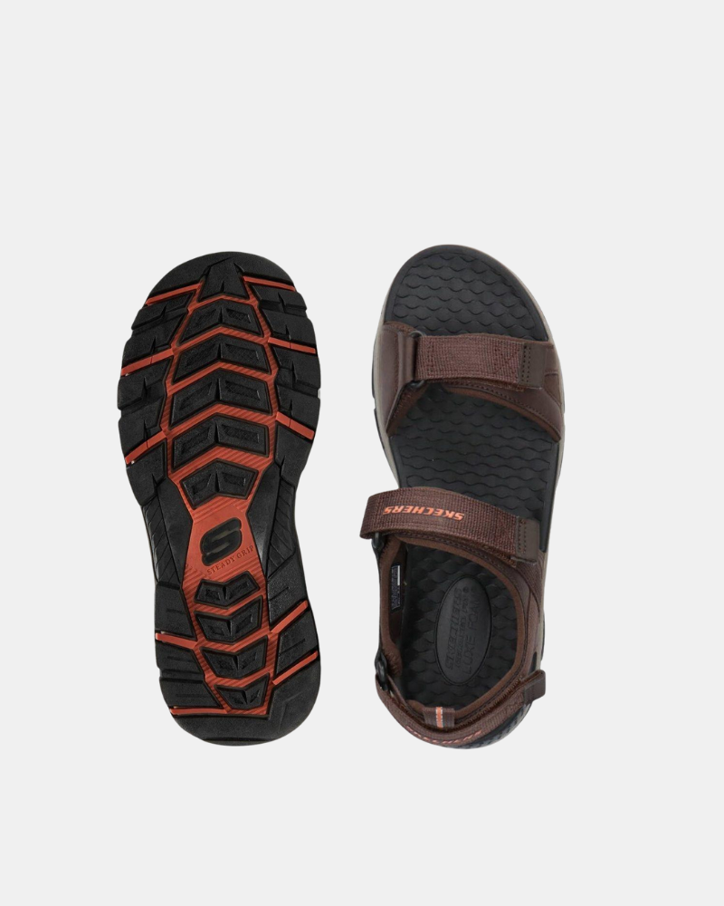 Sandalias Abiertas Hombre SKECHERS Marrón 205112 RELAXED FIT TRESMEN RYER