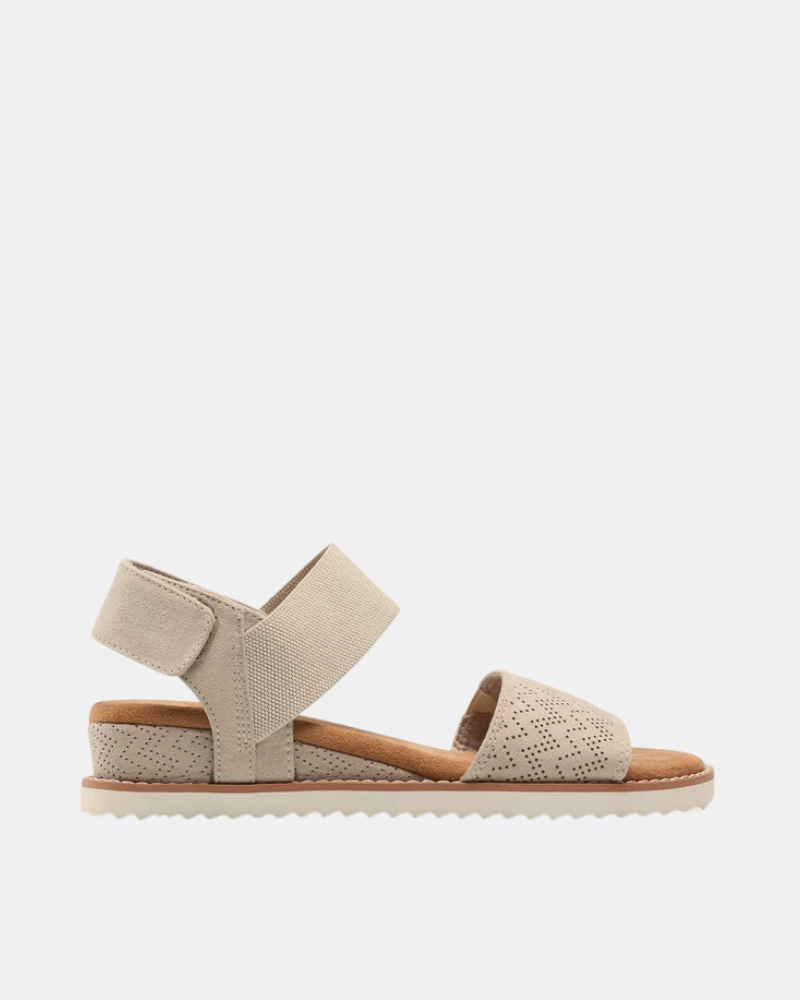 Sandalias Abiertas Mujer SKECHERS Blanco 31440 BOBS DESERT KISS