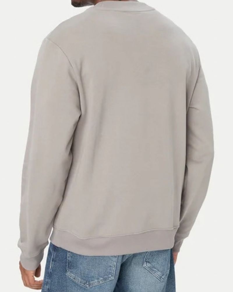 Camisola sem capuz Homem HUGO Cinzento 50572390 NODACREW