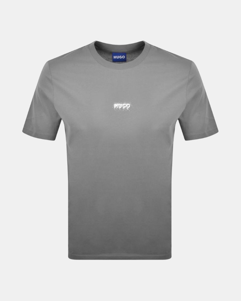 Camisetas manga curta Homem HUGO Cinzento 50572412 NODAR