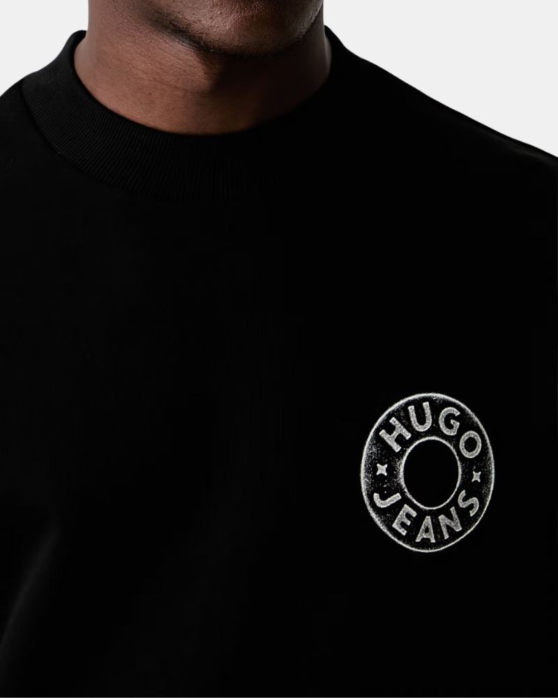 Camisola sem capuz Homem HUGO Preto 50572298 NEDOS
