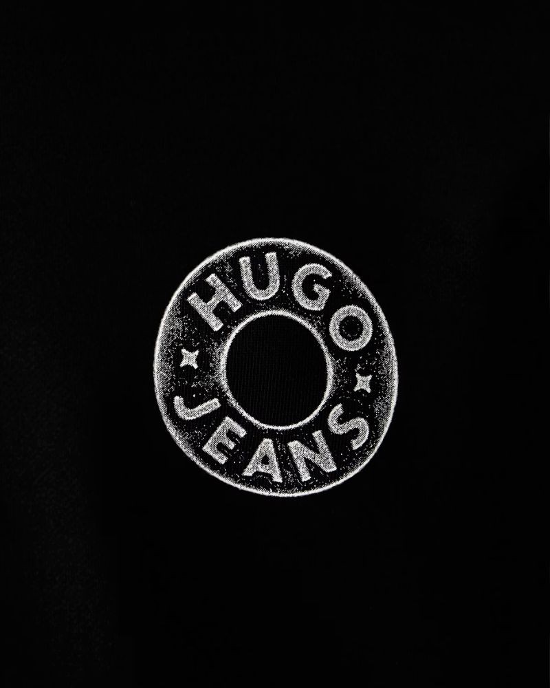 Camisola sem capuz Homem HUGO Preto 50572298 NEDOS