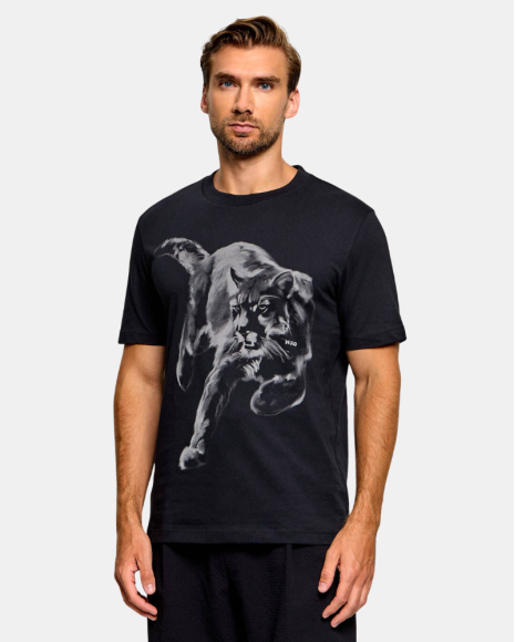 Camisetas Manga corta Hombre HUGO Marrón 50568689 DAFFILO
