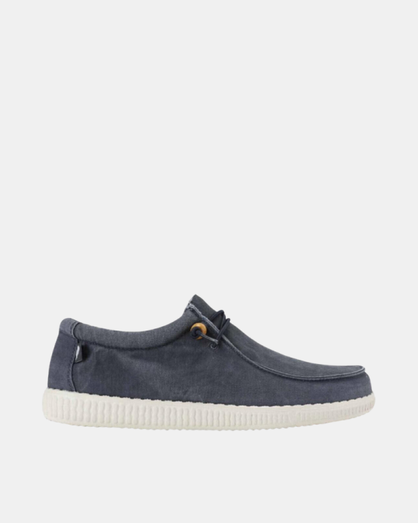 Zapatos Bajos Hombre Walkin Pitas Azul WALLABI WASHED