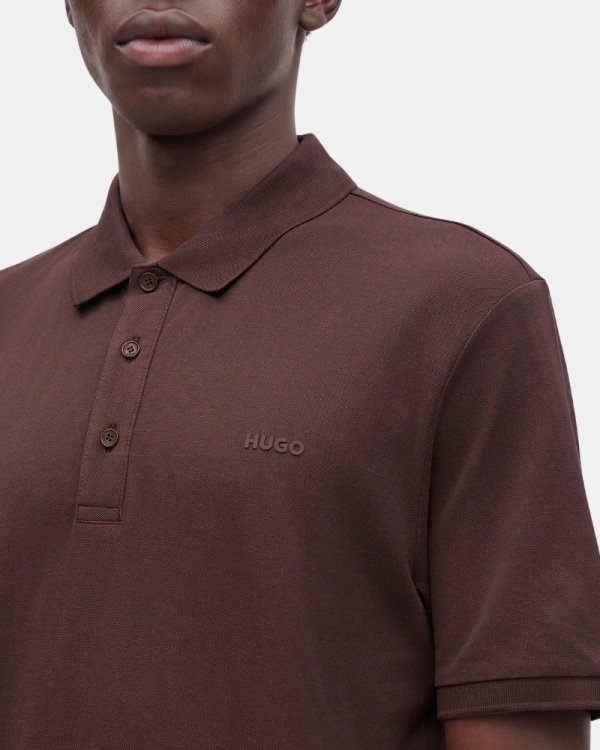 Camisetas Manga corta Hombre HUGO Marrón 50466182 DONOS222