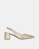 Zapatos Fiesta Abiertos Mujer XTI Oro 145367