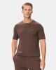 Camisetas Manga curta Homem HUGO Castanho 50466158 DEERO222