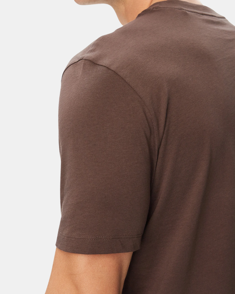 Camisetas Manga curta Homem HUGO Castanho 50466158 DEERO222