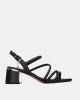 Sandalias Fiesta Abiertas Mujer XTI Negro 145260