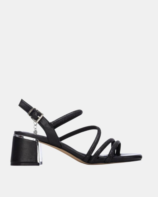 Sandalias Fiesta Abiertas Mujer XTI Negro 145260