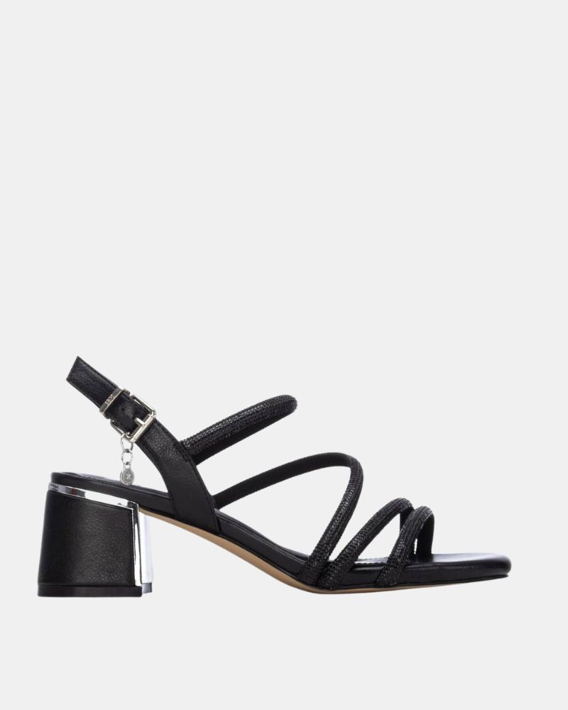 Sandalias Fiesta Abiertas Mujer XTI Negro 145260