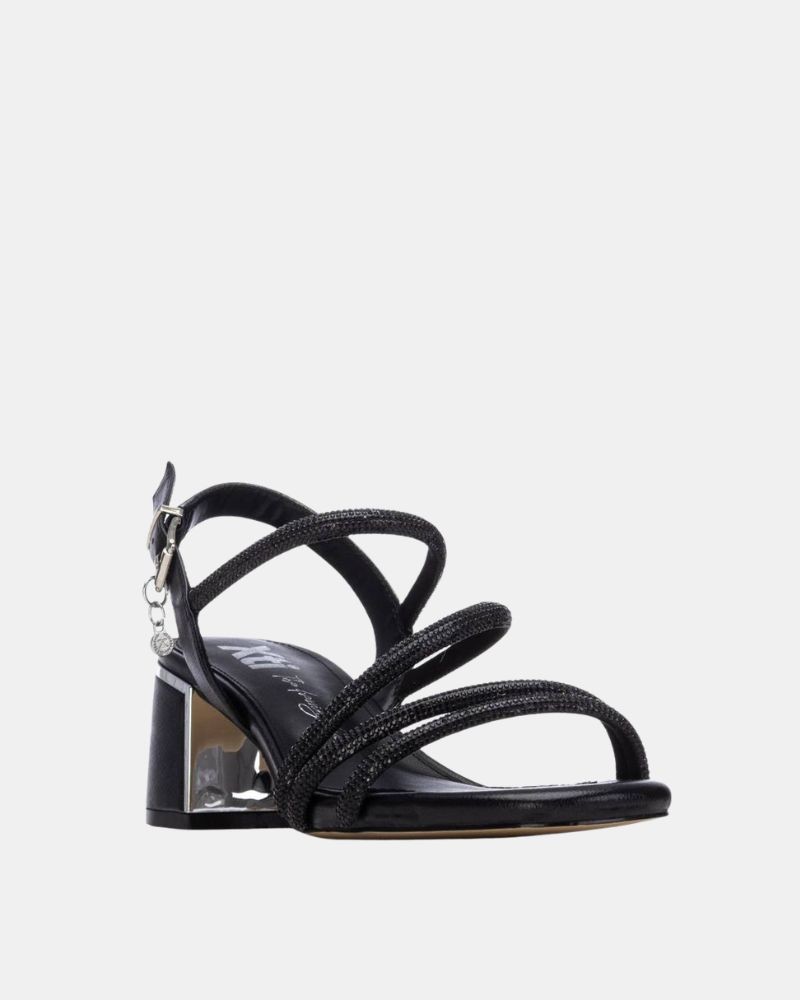 Sandalias Fiesta Abiertas Mujer XTI Negro 145260