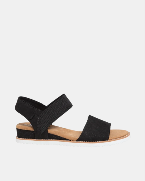 Sandalias Abiertas Mujer SKECHERS Negro 31440 BOBS DESERT KISS