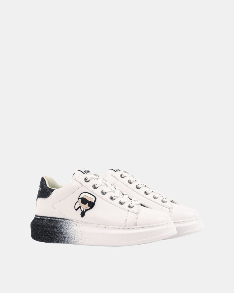 Sapatilhas Baixas Mulher Karl Lagerfeld Brancas KL62530F KAPRI