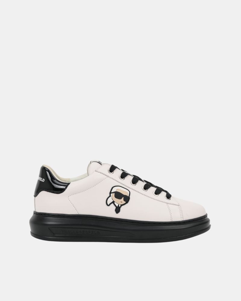 Sapatilhas Baixas Homem Karl Lagerfeld Branco KL52530N KAPRI MASCULINO