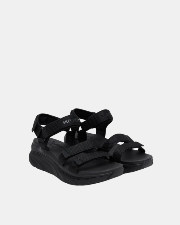 Sandálias Abertas para Mulher SKECHERS Pretas 119828 D LUX WALKER GOING OUT VIBES
