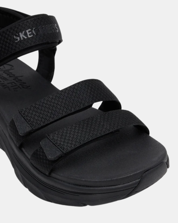 Sandálias Abertas para Mulher SKECHERS Pretas 119828 D LUX WALKER GOING OUT VIBES