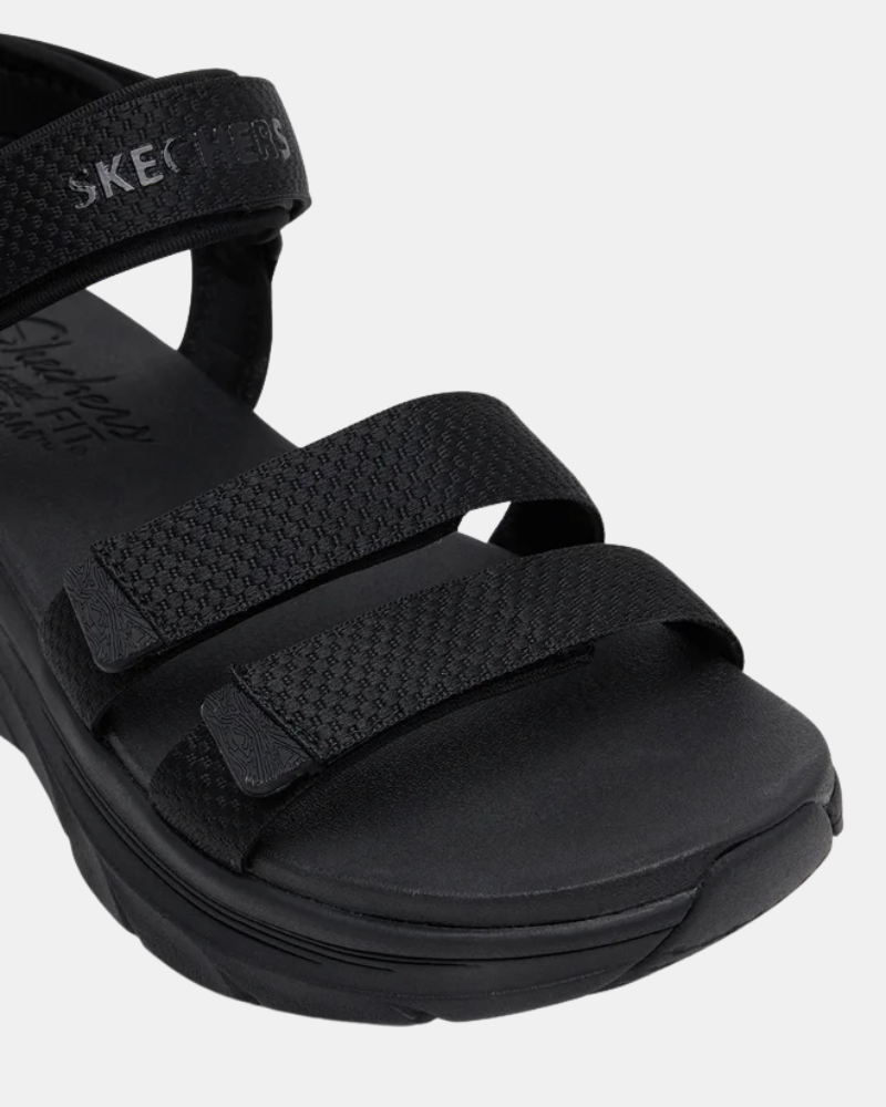 Sandálias Abertas para Mulher SKECHERS Pretas 119828 D LUX WALKER GOING OUT VIBES