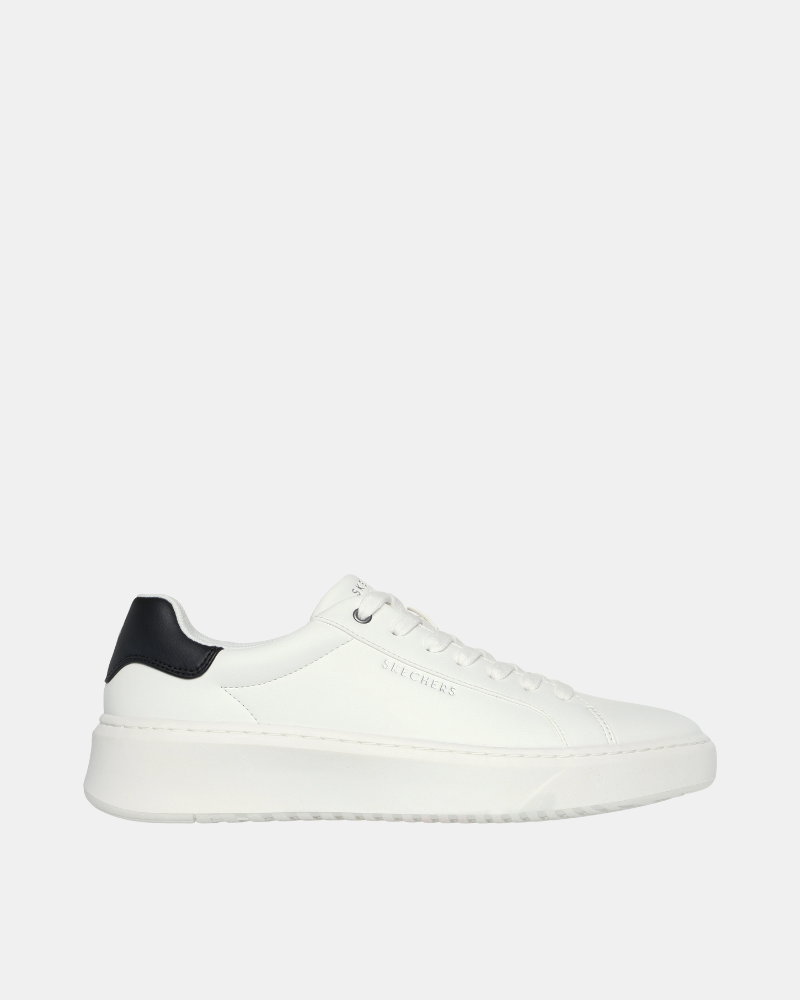 Ténis baixos para homem SKECHERS branco 183175 COURT BREAK SUIT SNEAKER