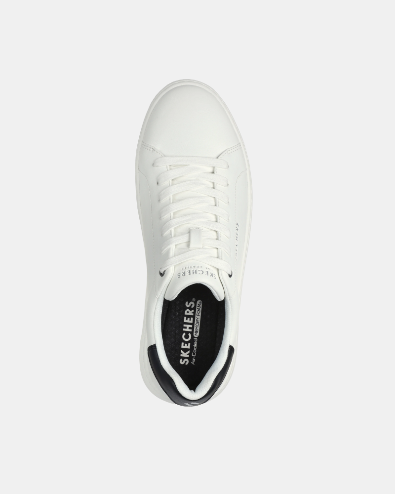 Ténis baixos para homem SKECHERS branco 183175 COURT BREAK SUIT SNEAKER