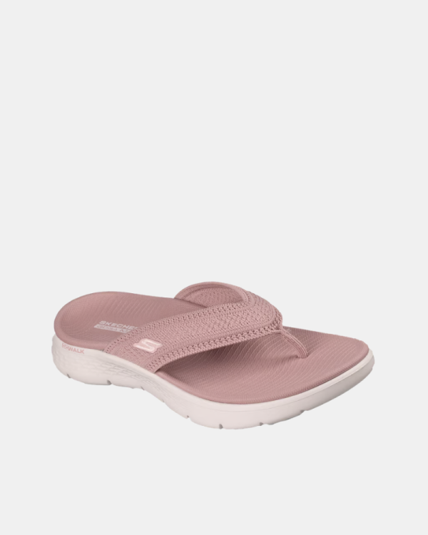Sandálias de dedo abertas Mulher SKECHERS Amarelas 141459 GO WALK FLEX SANDAL HOLLY