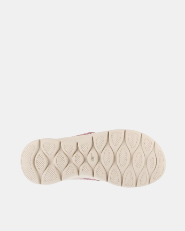 Sandálias de dedo abertas Mulher SKECHERS Amarelas 141459 GO WALK FLEX SANDAL HOLLY