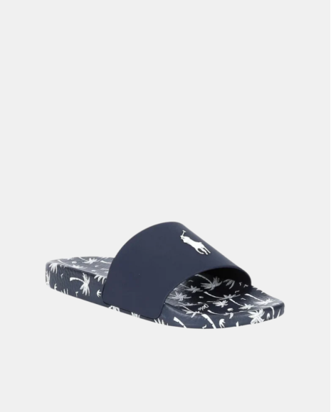 Sandálias Chinelos Homem POLO RALPH LAUREN Azul 809P08336 POLO SLIDE