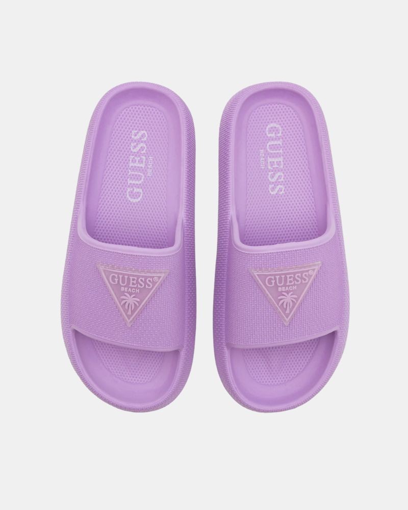 Sandálias Chinelos Mulher GUESS Roxo E4GZ27 WG5X0