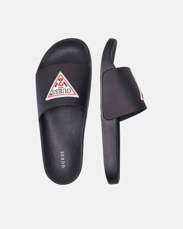 Sandálias Chinelos Homem GUESS Preto TOKYOT FMJTOT ELL19