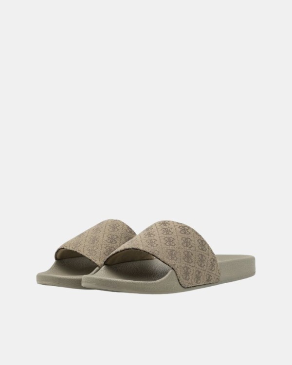 Sandalias Chancletas Hombre GUESS Marrón TOKYO FMGTOJ FAB19