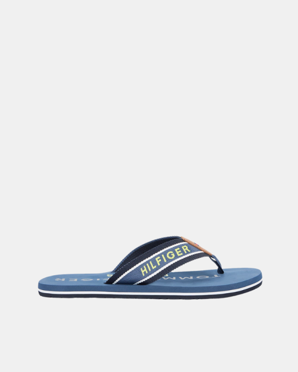 Sandálias de dedo Chinelos Homem TOMMY HILFIGER Azul FM0FM05805DBZ