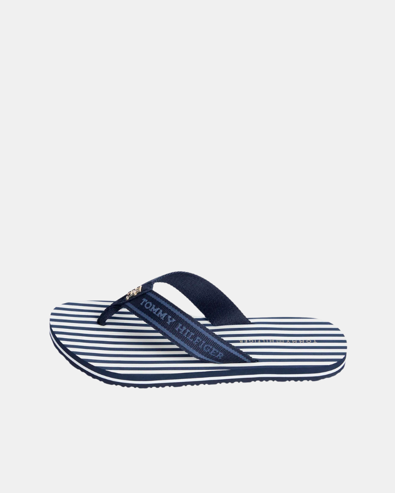 Sandalias De dedo Chancletas Mujer TOMMY HILFIGER Azul FW0FW08528DW6