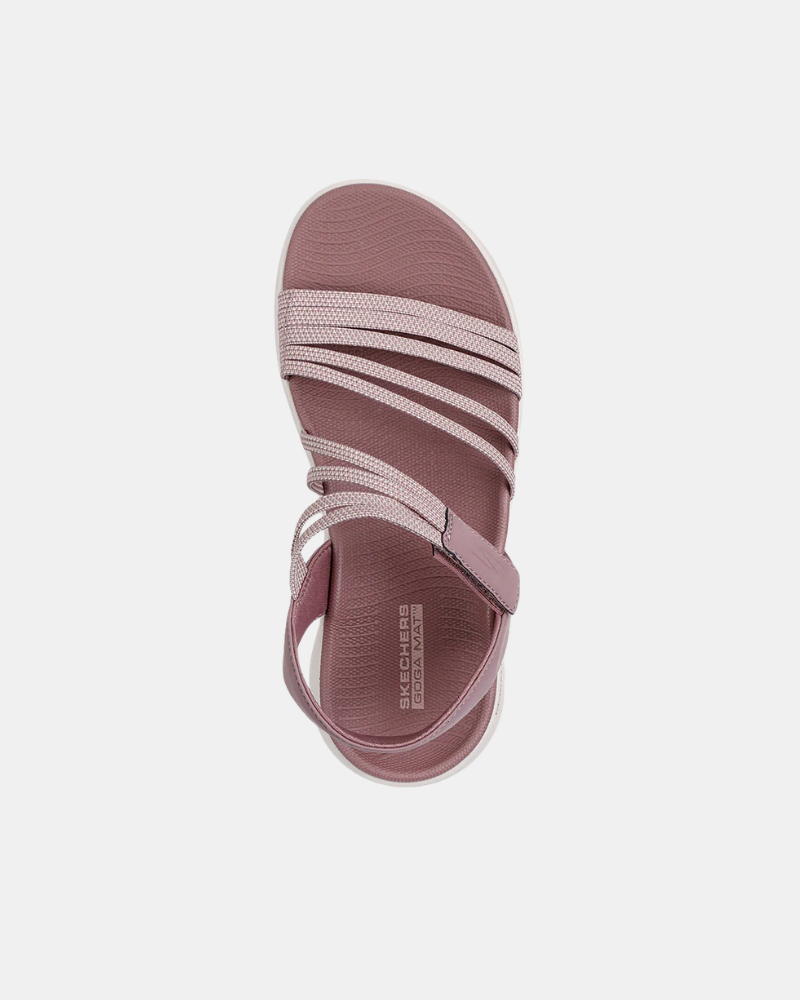 Sandalias Abiertas Mujer SKECHERS Morado 141473 GO WALK FLEX SANDAL EMMA