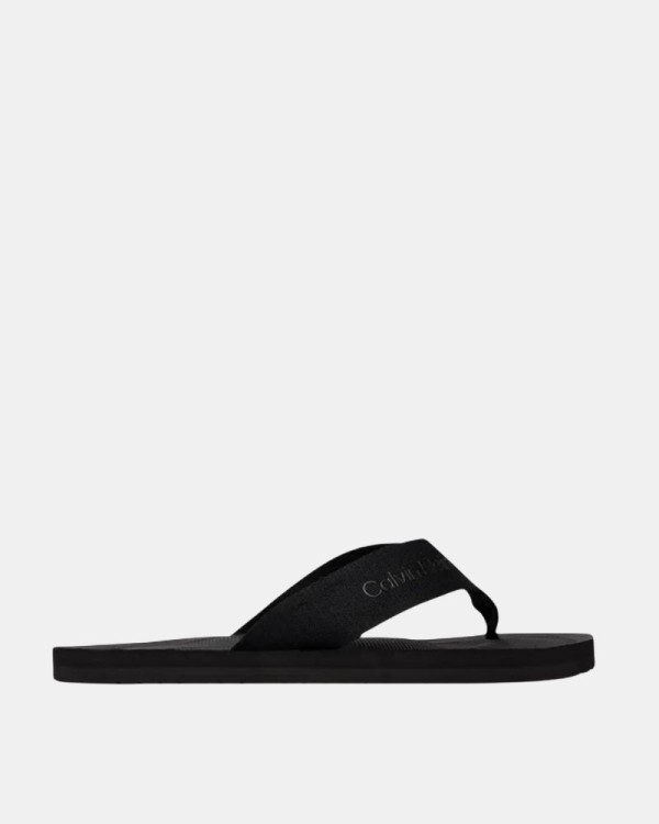 Sandalias De dedo Abiertas Chancletas Hombre CALVIN KLEIN Negro HM0HM021060GJ