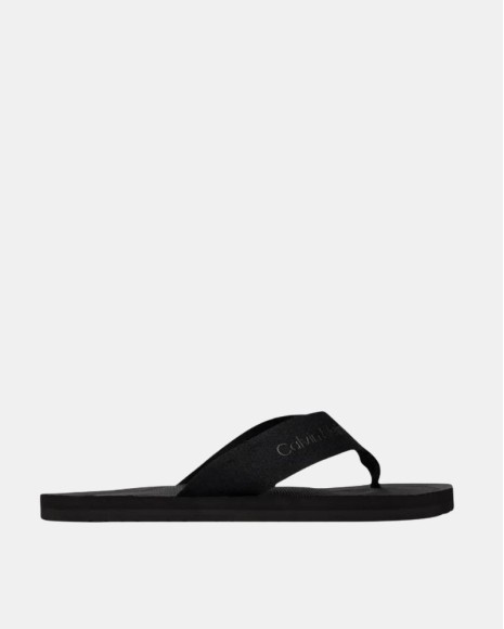 Sandalias De dedo Abiertas Chancletas Hombre CALVIN KLEIN Negro HM0HM021060GJ