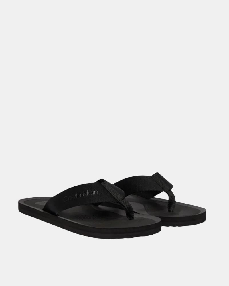 Sandalias De dedo Abiertas Chancletas Hombre CALVIN KLEIN Negro HM0HM021060GJ