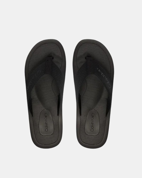 Sandalias De dedo Abiertas Chancletas Hombre CALVIN KLEIN Negro HM0HM021060GJ