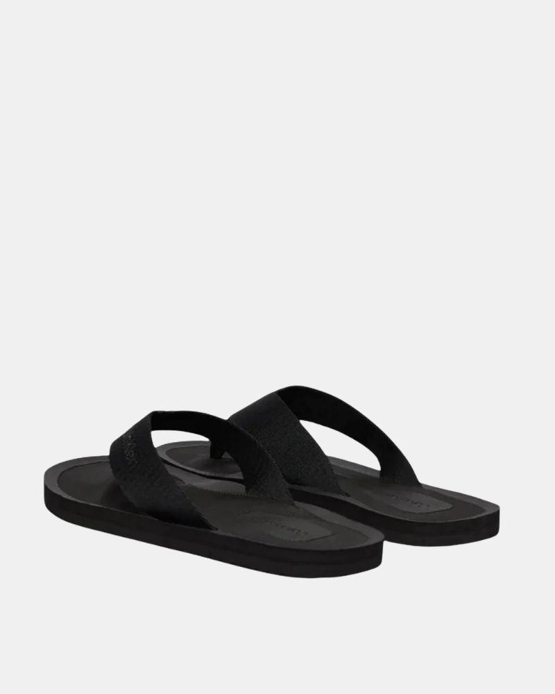 Sandalias De dedo Abiertas Chancletas Hombre CALVIN KLEIN Negro HM0HM021060GJ