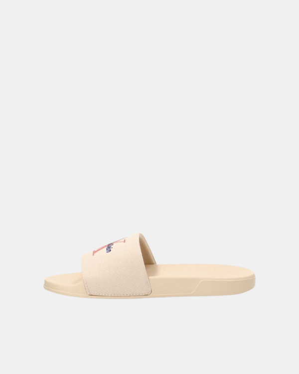 Sandalias Abiertas Chancletas Mujer CALVIN KLEIN Blanco HW0HW02958AEF