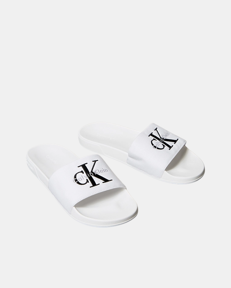 Sandalias Abiertas Chancletas Hombre CALVIN KLEIN Blanco YM0YM013930K4