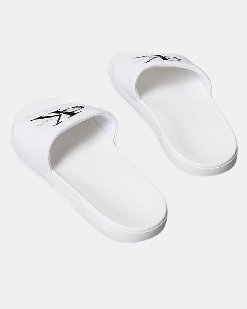 Sandalias Abiertas Chancletas Hombre CALVIN KLEIN Blanco YM0YM013930K4