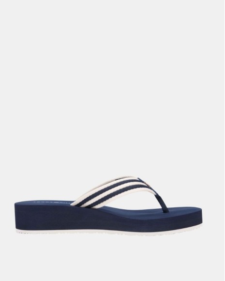 Sandalias De dedo Chancletas Mujer TOMMY HILFIGER Azul FW0FW09196DW6